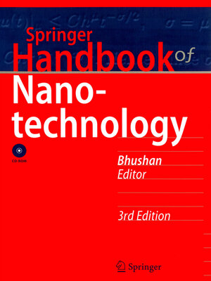 cover image of Springer Handbook of Nanotechnology
